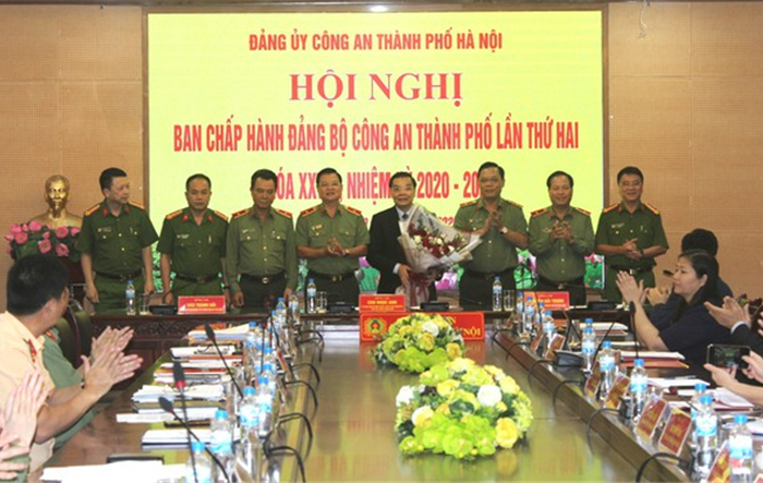 Đảng bộ Công an Hà Nội có đóng góp quan trọng trong thành tích chung của Thành phố
