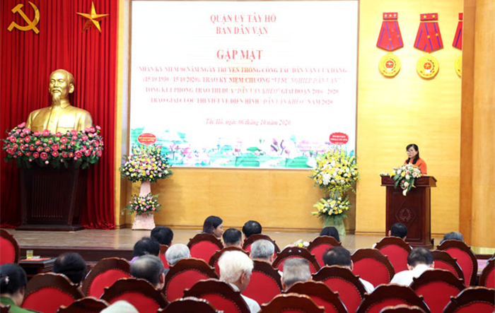 Phong trào thi đua “Dân vận khéo”: Tạo chuyển biến rõ nét trong nhận thức của cán bộ, đảng viên