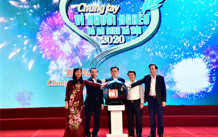 Thành phố Hà Nội phát động Tháng cao điểm ''Vì người nghèo'' năm 2020