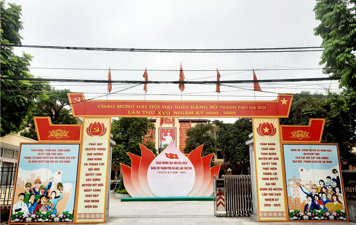 Tuyên truyền về Đại hội đại biểu Đảng thành phố Hà Nội lần thứ XVII có trọng tâm, trọng điểm, đúng định hướng