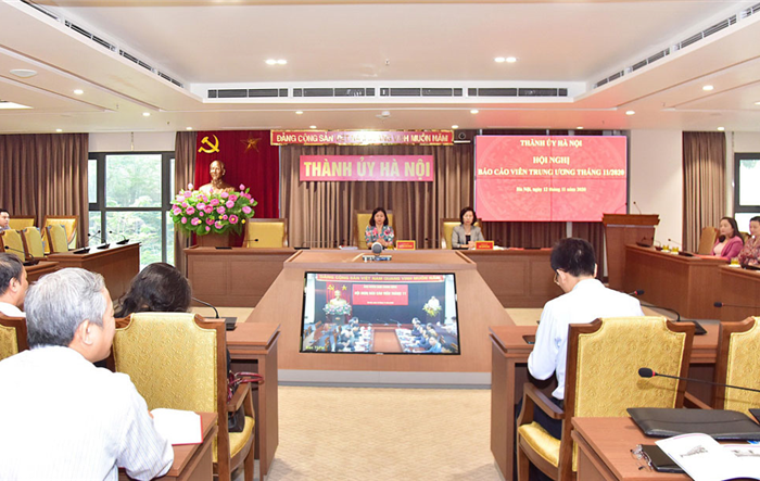 Hội nghị trực tuyến Báo cáo viên Trung ương tháng 11/2020