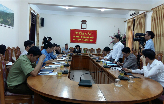 Huyện Thanh Trì nghiêm túc triển khai công tác phòng, chống dịch Covid-19 trong tình hình mới