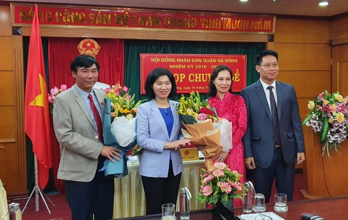 HĐND quận Hà Đông kiện toàn chức danh Chủ tịch HĐND, UBND Quận nhiệm kỳ 2016-2021