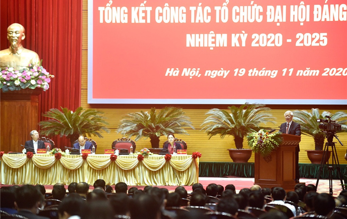 Hội nghị cán bộ toàn quốc tổng kết công tác tổ chức đại hội đảng bộ các cấp