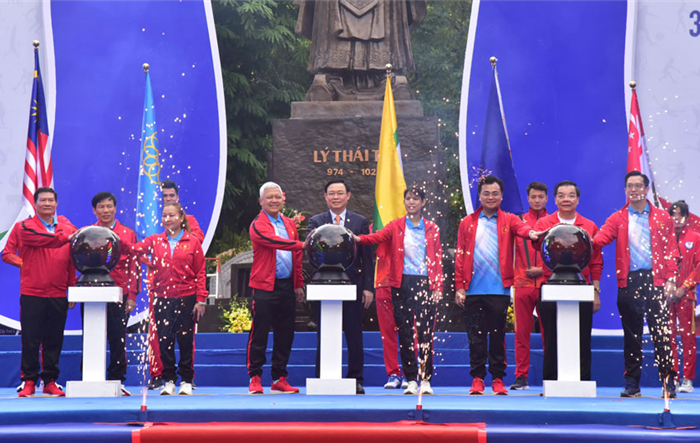 Bấm nút Khởi động 1 năm trước lễ khai mạc SEA Games 31 tại Thủ đô Hà Nội