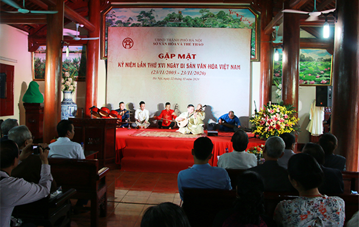 Gặp mặt các nghệ nhân, những người làm di sản trên địa bàn thành phố Hà Nội