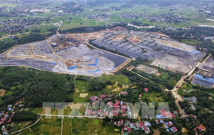Hà Nội nỗ lực trong xử lý, khắc phục các tồn tại, hạn chế tại Khu Liên hợp xử lý chất thải Sóc Sơn