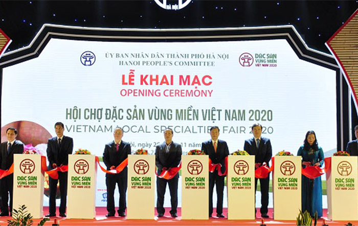 Khai mạc Hội chợ Đặc sản vùng miền Việt Nam 2020