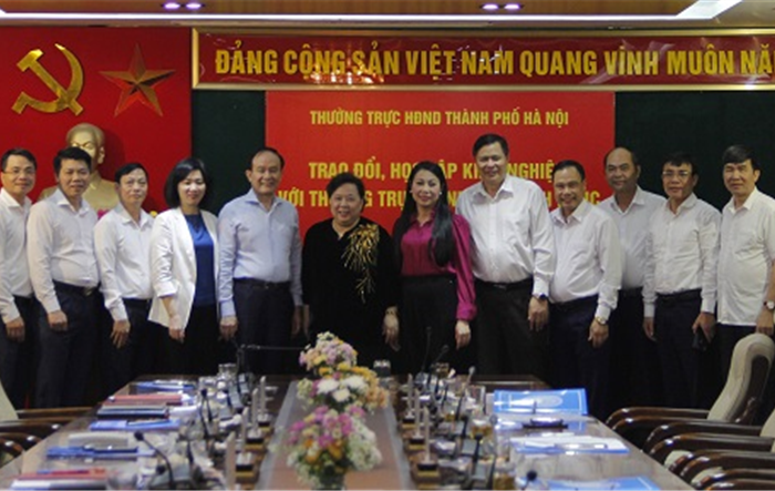 Thường trực HĐND thành phố Hà Nội và Vĩnh Phúc: Trao đổi, học tập kinh nghiệm nâng cao hiệu quả hoạt động của HĐND