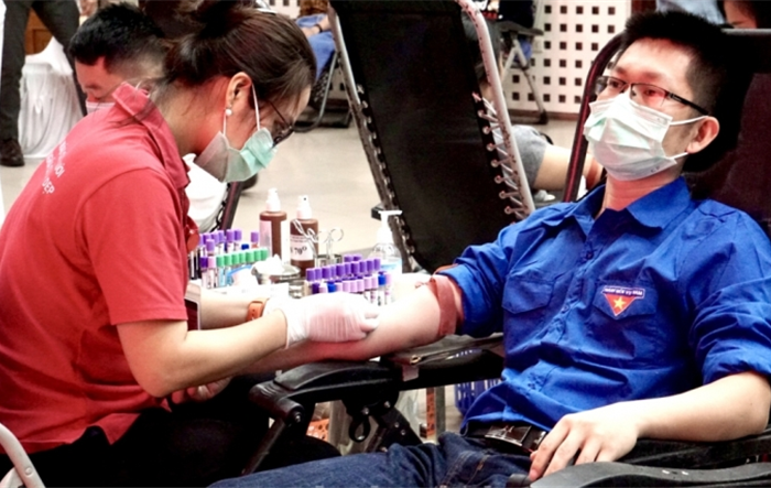 Ngày hội hiến máu tình nguyện: “Hiến giọt màu đào – Trao đời sự sống”