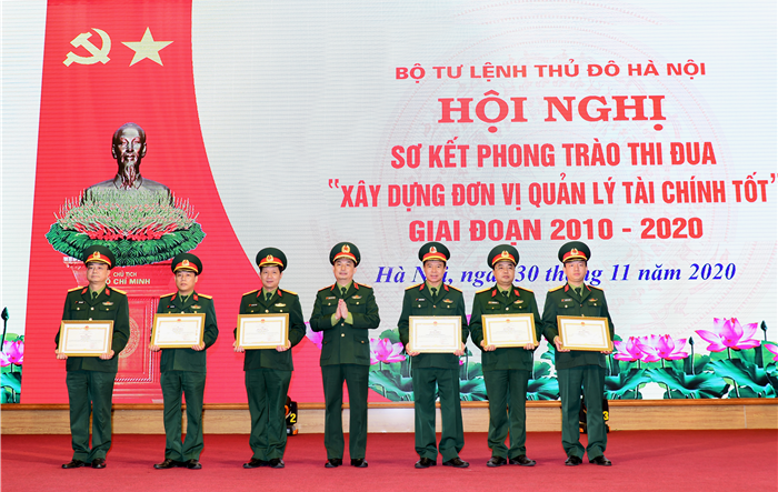 Bộ Tư lệnh Thủ đô Hà Nội: Tập trung  “Xây dựng đơn vị quản lý tài chính tốt” giai đoạn 2010-2020