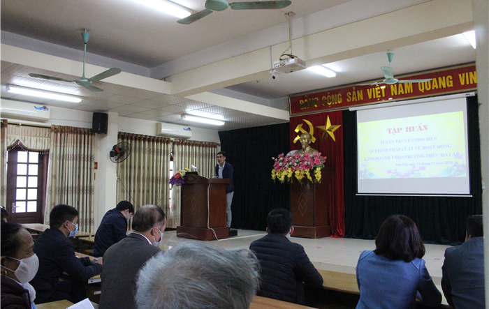 Tập huấn nghiệp vụ báo cáo viên quý IV năm 2020