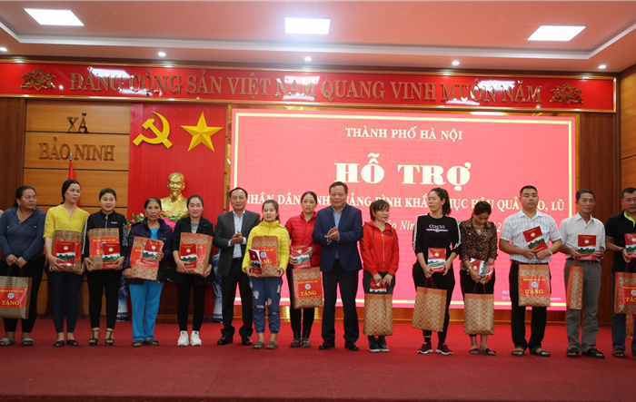 Hỗ trợ nhân dân Quảng Bình xây dựng nhà, tái thiết cuộc sống