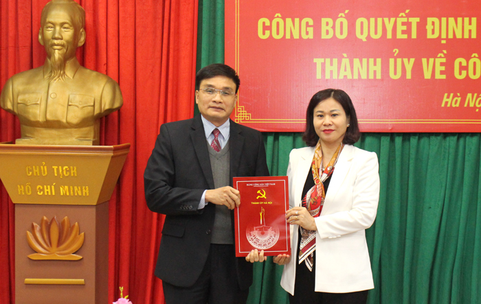 Ông Nguyễn Trường Sơn giữ chức vụ Bí thư Đảng ủy Khối Doanh nghiệp Hà Nội