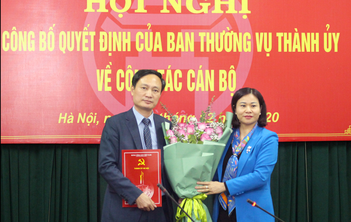 PGS.TS Phạm Minh Anh giữ chức Hiệu trưởng Trường Đào tạo cán bộ Lê Hồng Phong