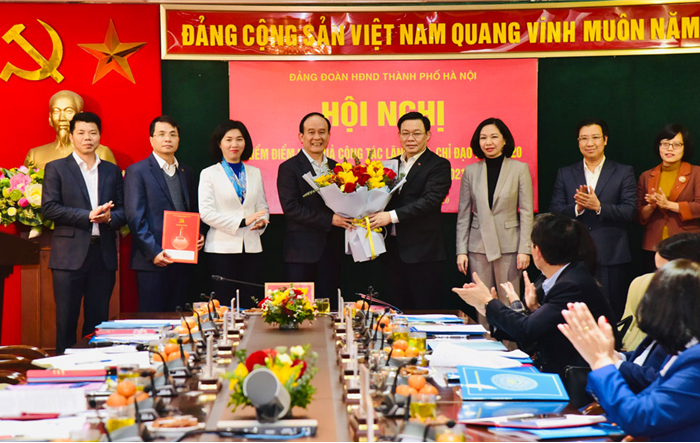 Công bố Quyết định của Ban Thường vụ Thành ủy về việc chỉ định Đảng đoàn HĐND thành phố Hà Nội