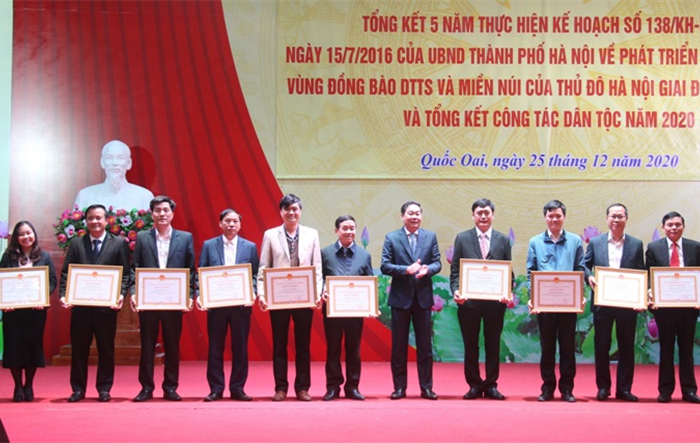 Tăng cường phát triển kinh tế - xã hội vùng đồng bào dân tộc thiểu số và miền núi của Thủ đô