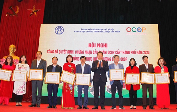 Hà Nội đã đánh giá, phân hạng và quyết định công nhận được 630 sản phẩm OCOP