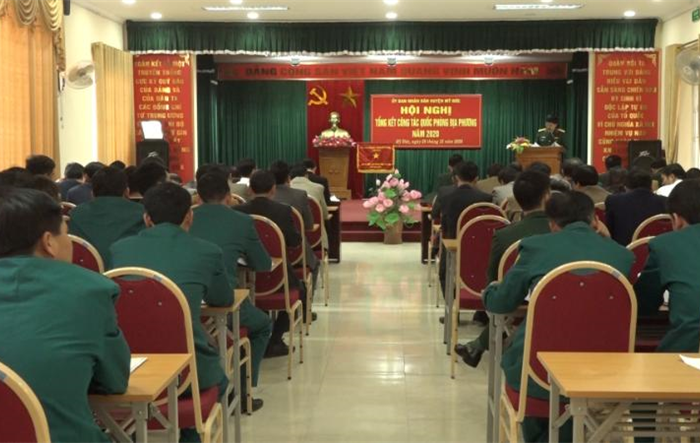 Tổng kết công tác quốc phòng địa phương năm 2020