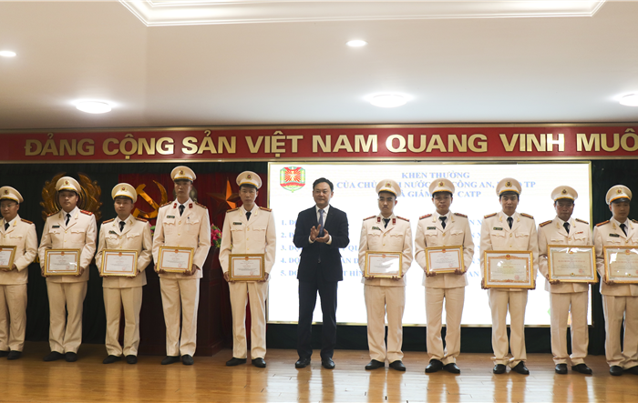 Công an huyện Gia Lâm hoàn thành xuất sắc nhiệm vụ năm 2020