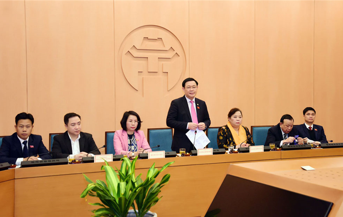 Bí thư Thành ủy Vương Đình Huệ làm Trưởng ban Chỉ đạo bầu cử thành phố Hà Nội