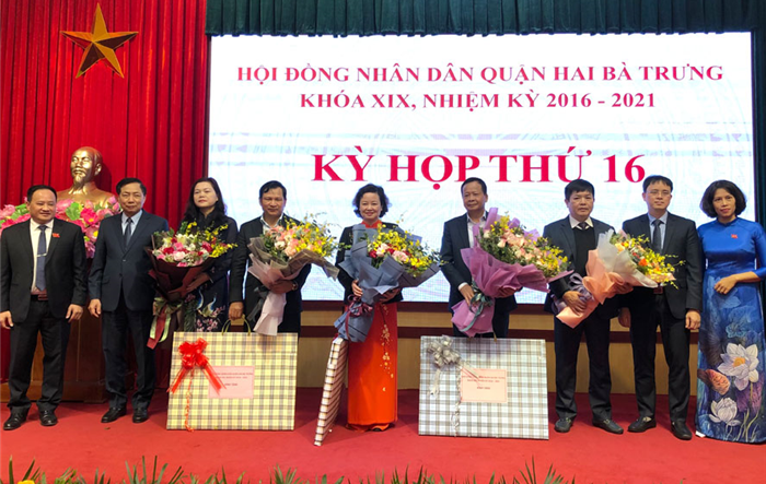 Quận Hai Bà Trưng kiện toàn nhân sự chủ chốt HĐND và UBND Quận