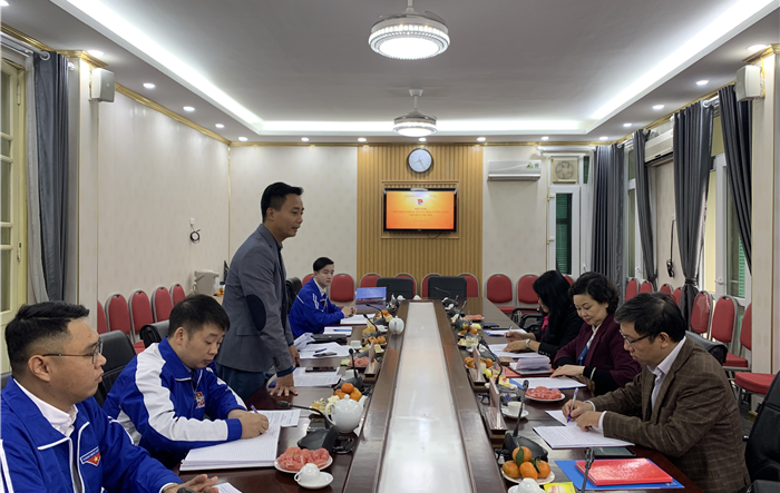 Đoàn công tác của Ban Tuyên giáo Thành ủy Hà Nội khảo sát công tác tuyên giáo của Đoàn thanh niên Thành phố
