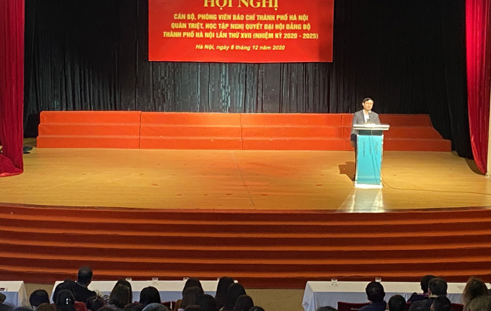 Cán bộ, phóng viên báo chí thành phố Hà Nội quán triệt, học tập Nghị quyết Đại hội đại biểu Đảng bộ Thành phố lần thứ XVII