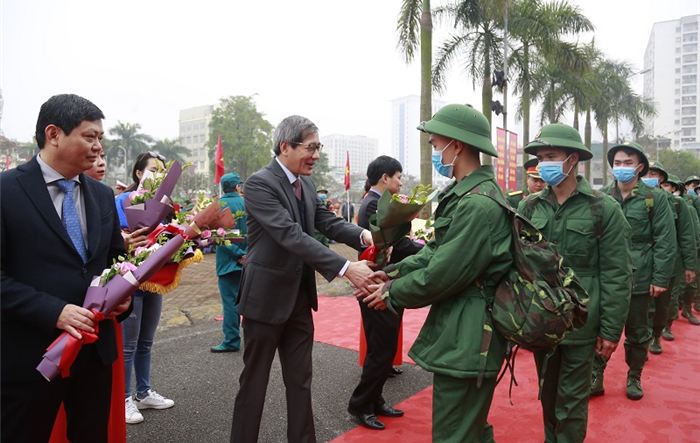 Quận Ba Đình tổ chức Lễ giao, nhận quân năm 2020