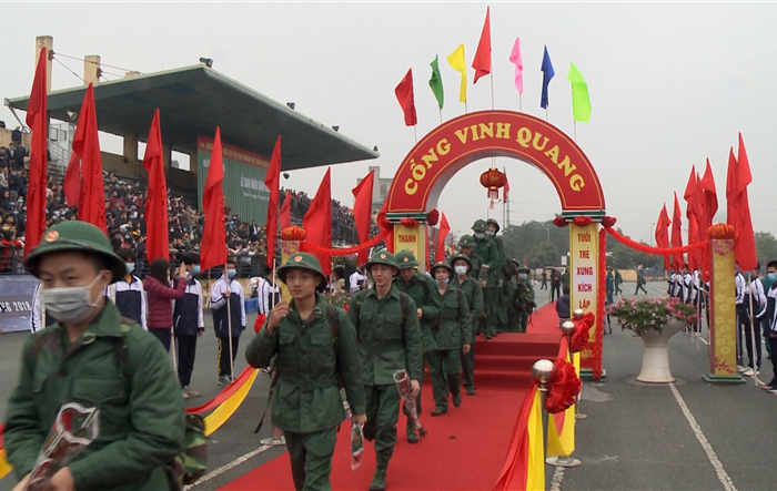 Tưng bừng Ngày hội giao, nhận quân huyện Thanh Trì năm 2020