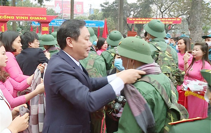 Tưng bừng Lễ giao, nhận quân quận Hà Đông năm 2020