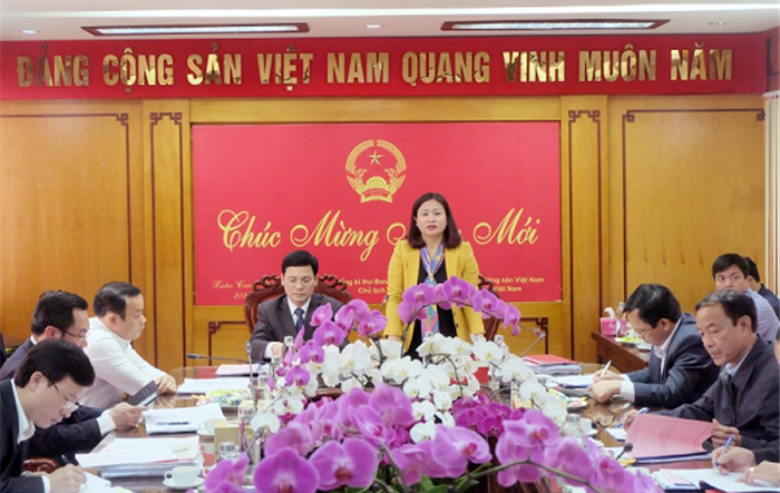 Trưởng Ban Dân vận Thành uỷ kiểm tra công tác chuẩn bị Đại hội Đảng các cấp huyện Thạch Thất