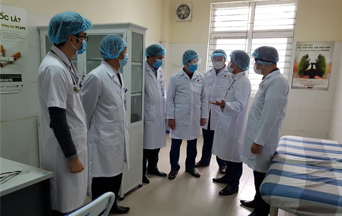 Huyện Mê Linh kiểm tra công tác phòng, chống dịch bệnh viêm đường hô hấp do chủng mới của vi rút corona gây ra
