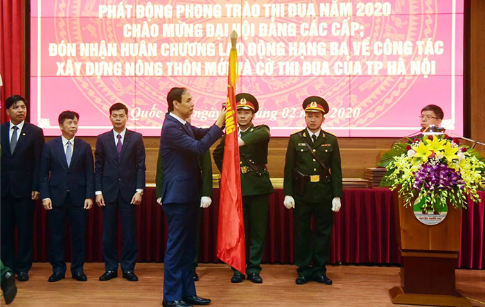 Huyện Quốc Oai gắn việc thực hiện phong trào thi đua với thực hiện Nghị quyết Đại hội Đảng các cấp