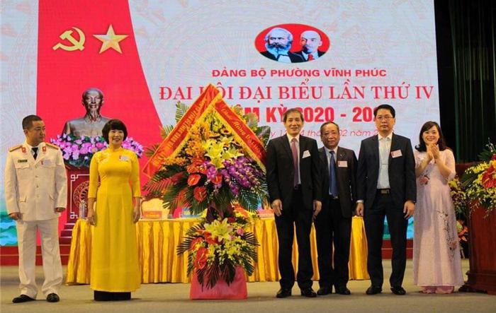 Quận Ba Đình tổ chức Đại hội điểm tại Đảng bộ phường Vĩnh Phúc