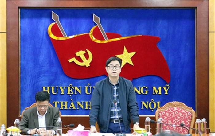 Huyện Chương Mỹ đóng góp ý kiến vào dự thảo Báo cáo Chính trị trình Đại hội Đảng bộ Huyện lần thứ XXIV