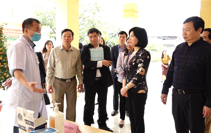 Phó Chủ tịch HĐND Thành phố kiểm tra công tác phòng, chống dịch Covid-19 tại huyện Thanh Oai