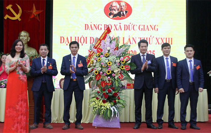 Huyện Hoài Đức tổ chức thành công Đại hội điểm tại Đảng bộ xã Đức Giang