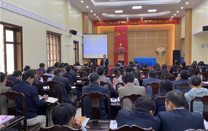 Sóc Sơn tập huấn công tác tổ chức Đại hội Đảng bộ các cấp nhiệm kỳ 2020-2025