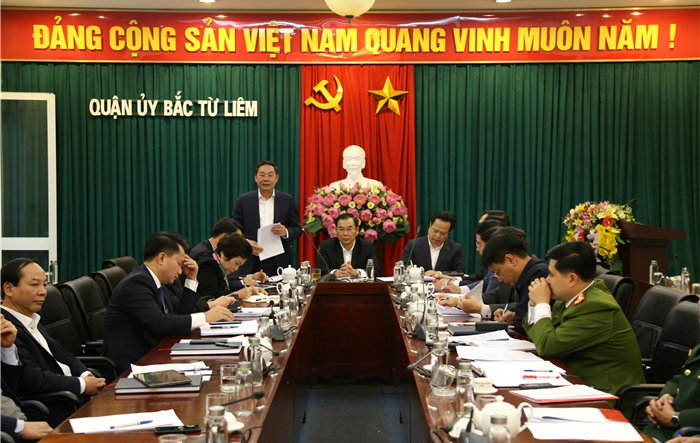 Hội nghị lần thứ 35 Ban Chấp hành Đảng bộ quận Bắc Từ Liêm