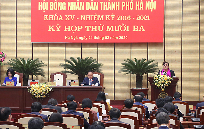  Kỳ họp 13 HĐND thành phố Hà Nội: Xem xét, thông qua nghị quyết về việc sáp nhập, đặt tên, đổi tên thôn, tổ dân phố 
