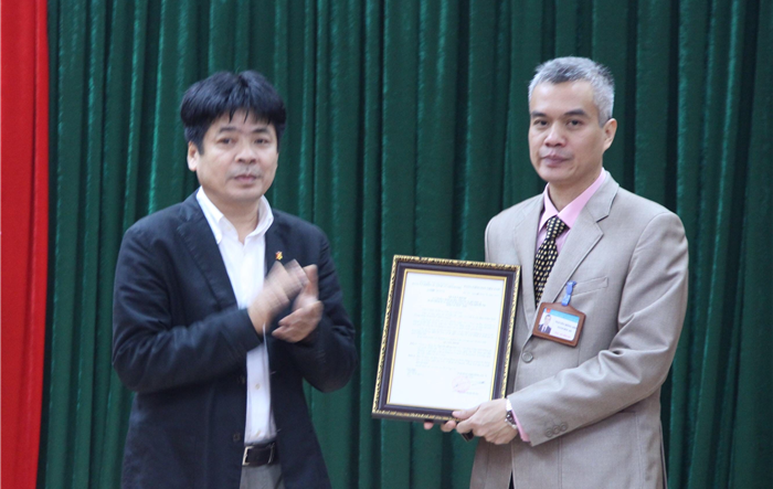 Công bố quyết định Chuẩn y Bí thư Đảng ủy Sở Khoa học và Công nghệ Hà Nội