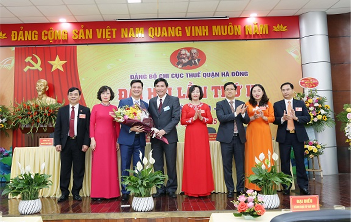 Đại hội lần thứ III Đảng bộ Chi cục Thuế quận Hà Đông, nhiệm kỳ 2020-2025