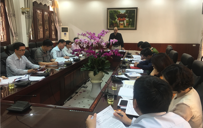 Triển khai kế hoạch tổ chức phục vụ Đại hội đại biểu lần thứ XXIV Đảng bộ huyện Thanh Trì