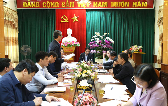 Trưởng Ban Nội chính Thành ủy kiểm tra công tác chuẩn bị, tổ chức Đại hội Đảng các cấp tại huyện Thường Tín