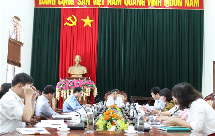 Tổ tuyên truyền Đại hội Đảng bộ thị xã Sơn Tây triển khai nhiệm vụ