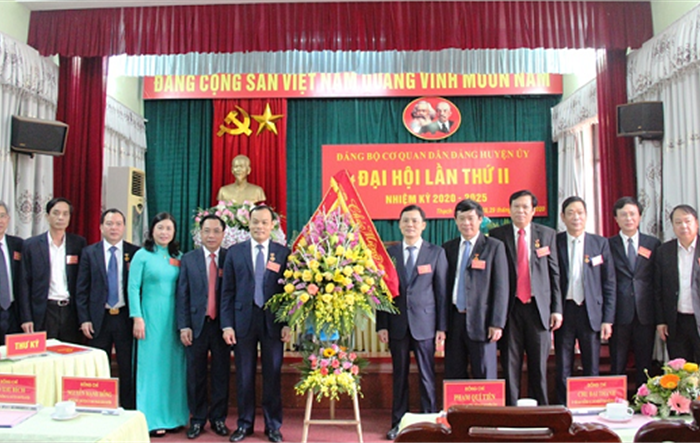 Đại hội Đảng bộ cơ quan Dân Đảng Huyện ủy Thạch Thất lần thứ hai, nhiệm kỳ 2020-2025
