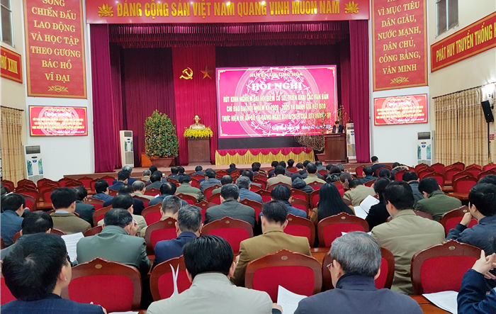 Rút kinh nghiệm công tác tổ chức Đại hội điểm cấp cơ sở nhiệm kỳ 2020-2025