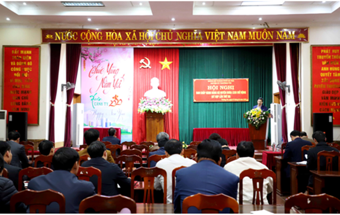 Hội nghị lần thứ 38 Ban Chấp hành Đảng bộ huyện Thường Tín khóa XXIII  