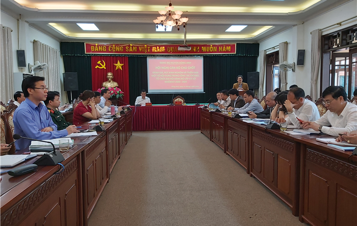 Tập trung chỉ đạo, tổ chức thành công Đại hội các cơ sở theo đúng tiến độ